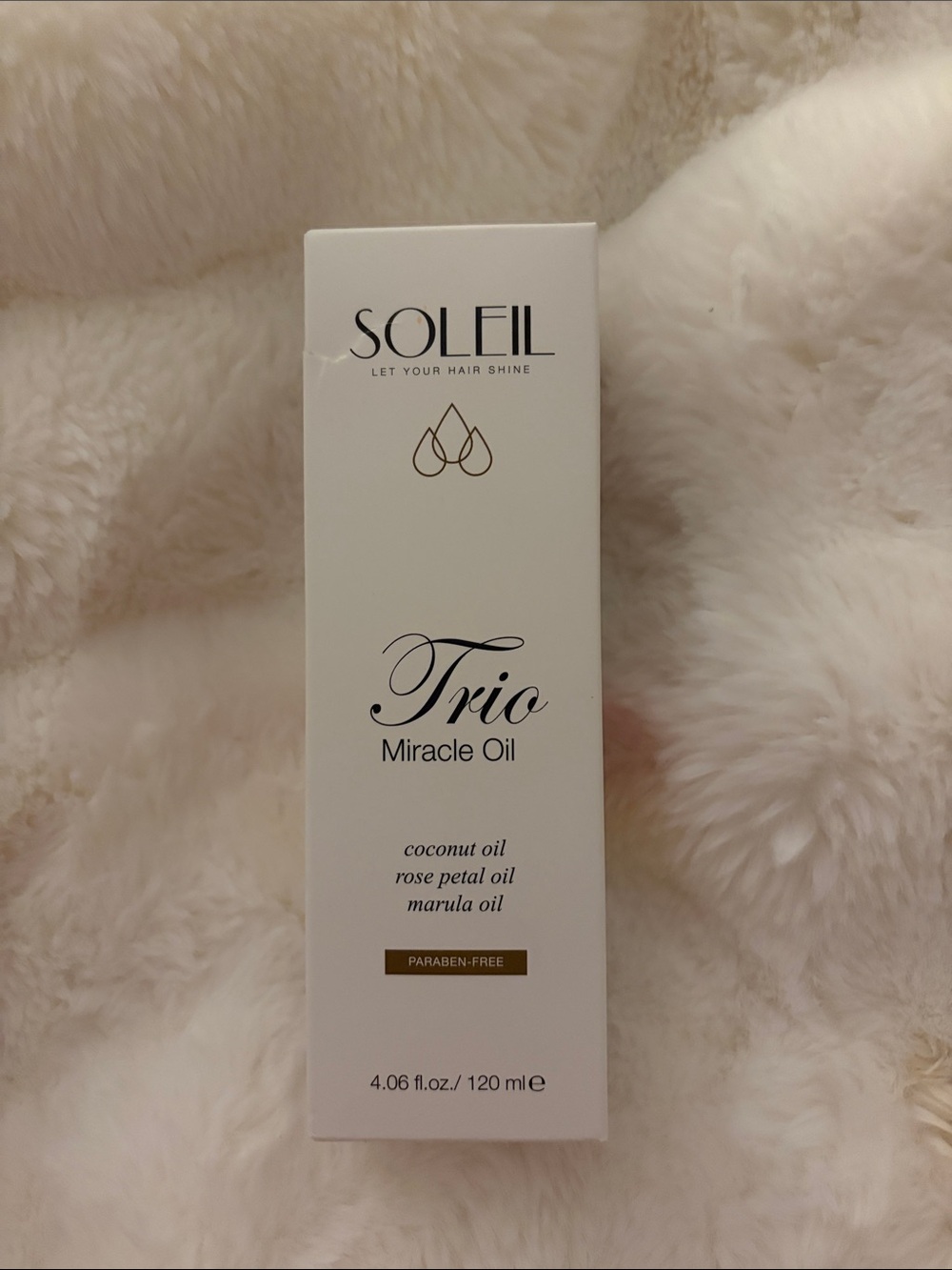 Soleil Trio Miracle Oil — White
